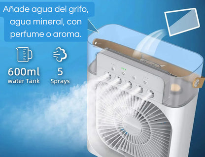 Ventilador portátil 3 en 1