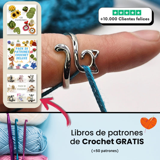 Anillo de crochet (Gratis hoy)