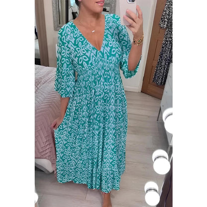 Elia - Vestido con estampado precioso