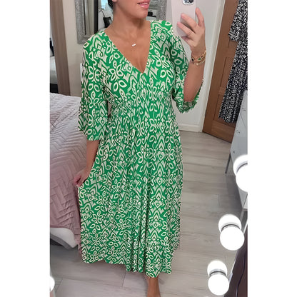 Elia - Vestido con estampado precioso